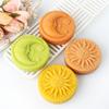 Sun Moon Face Silicone Soap Mold DIY Moon Sun Double Side Candle Handmade Lotion Bath Bomb Making Tool Silicone Mold