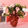 Anatomical Vase Resin Ornaments Art Style Flower Plant Container Heart Shape Flower Vase  Farmhouse