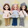 1/6 SD 30cm Bjd Doll with Clothes Attractive Eyes with Wig Make Up Princess Dress Up BJD Dolls Anime Long Hair