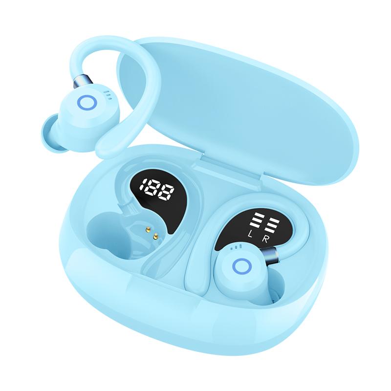 Беспроводные Bluetooth-наушники TWS K09, двойные, с цифровым дисплеем, вставные, для бизнеса, спорта, с шумоподавлением