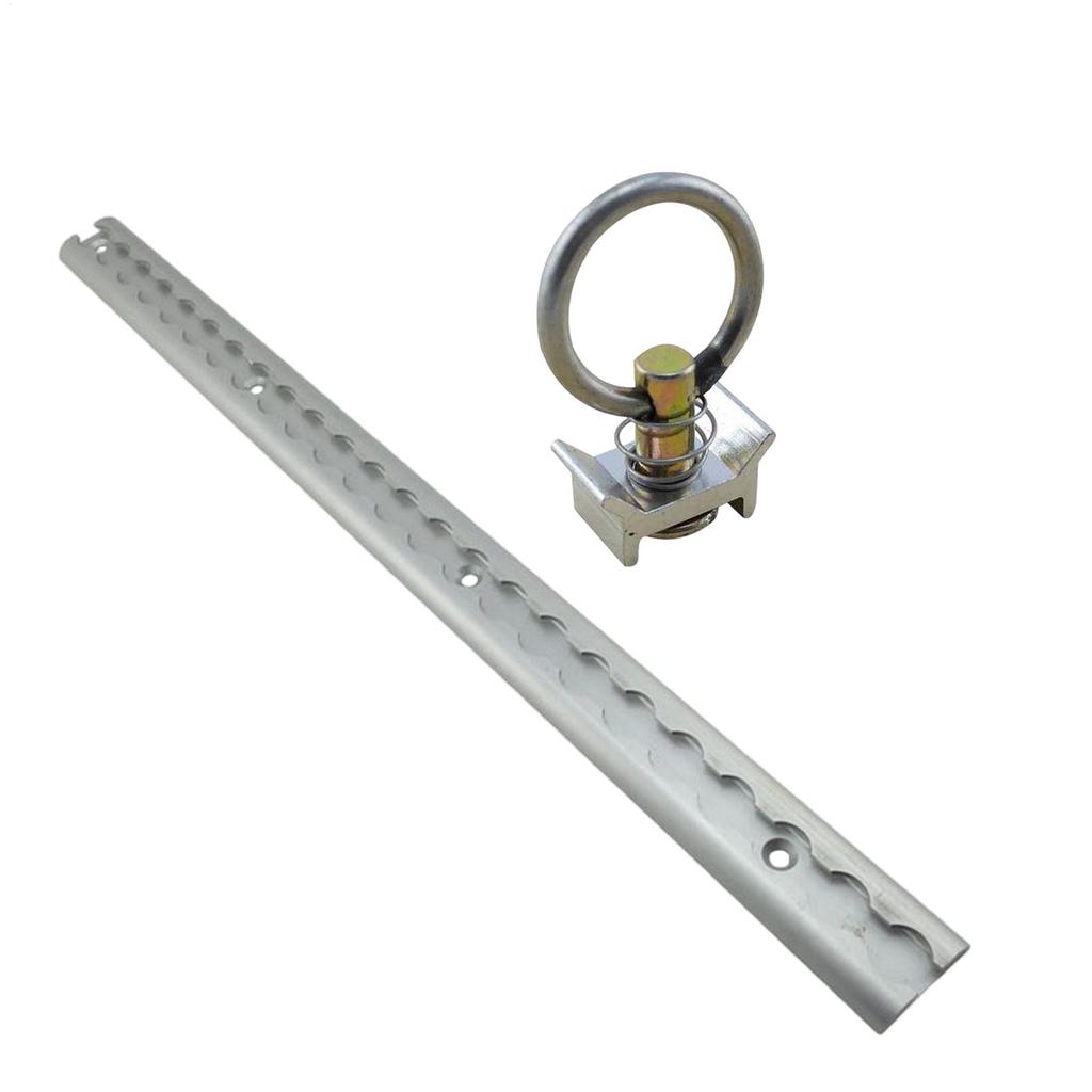 Aluminum Airline Rail 0.5M L-Track Control Tie Down Rail For Trailer Securing Motorcycles ATVs Tractors Dirt Bikes