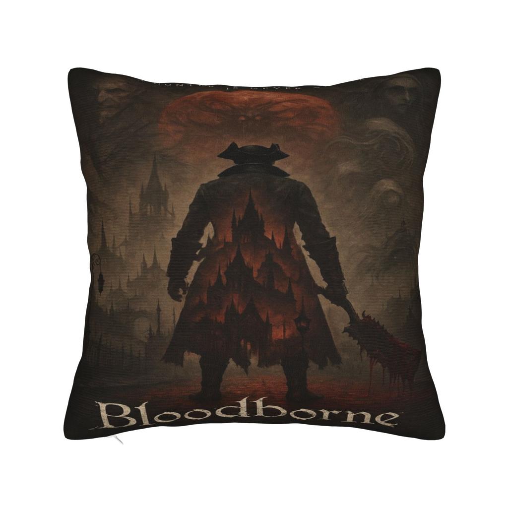 Bloodborne  Печать Наволочка Чехол для Подушки Чехол для Декоративной Подушки Y2K Декор Сиденья На Молнии Различные Размеры