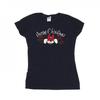 Womens/Ladies Minnie Mouse Christmas Holly Cotton T-Shirt