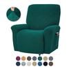 Split Jacquard Recliner Cover Elastic Lazy Boy Chair Sofa Covers Stretch Spandex Couch Slipcovers Armchair Case Solid Color
