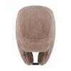JIAHG Russian Pilot Warm Russian Pilot Cap for Men and Perfect for and Outdoor 3 with Ear Perfect for Fall and Slimming Brown Cap, Women, Unisex,