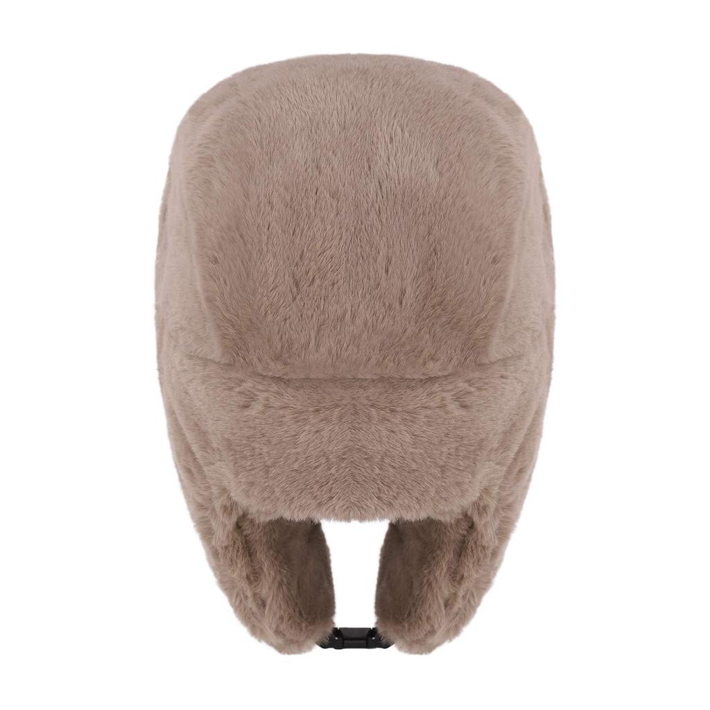 JIAHG Russian Pilot Warm Russian Pilot Cap for Men and Perfect for and Outdoor 3 with Ear Perfect for Fall and Slimming Brown Cap, Women, Unisex,