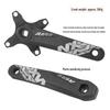 RIRO Mountain Bike Crankset, Square Hole, 10/11-Speed, 104BCD, Positive/Negative Tooth, Single/Double Disc