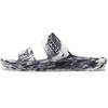 Classic Clog Marble Pattern Slip-On Sandals Unisex Footwear White Black 207701-103