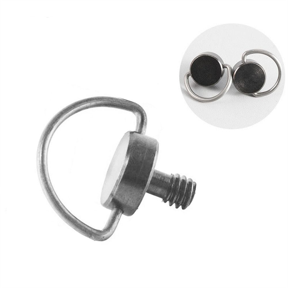 Адаптерный винт Адаптер для DSLR Быстросъемный винт для штатива 1/4-дюймовый винт для камеры Винт с D-образным кольцом