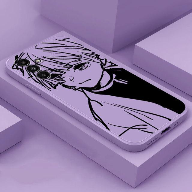 Чехол-капа с изображением аниме «Убийца Демонов» для Samsung Galaxy A13 A12 A52s A33 A13 A73 A53 A42 A72 A22 A52 A32 A23, роскошный квадратный жидкий чехол