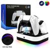 RGB контроллер Двойная зарядная станция для PS5 Двойное быстрое зарядное устройство Светодиодный индикатор Зарядная подставка База Док-станция для геймпада PS5