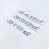 New Font Numbers Letters 316d 318d 320d 325d 328d 330d 335d GT ABS Emblem for BMW 3 Series E90 E46 F30 Car Trunk Logo