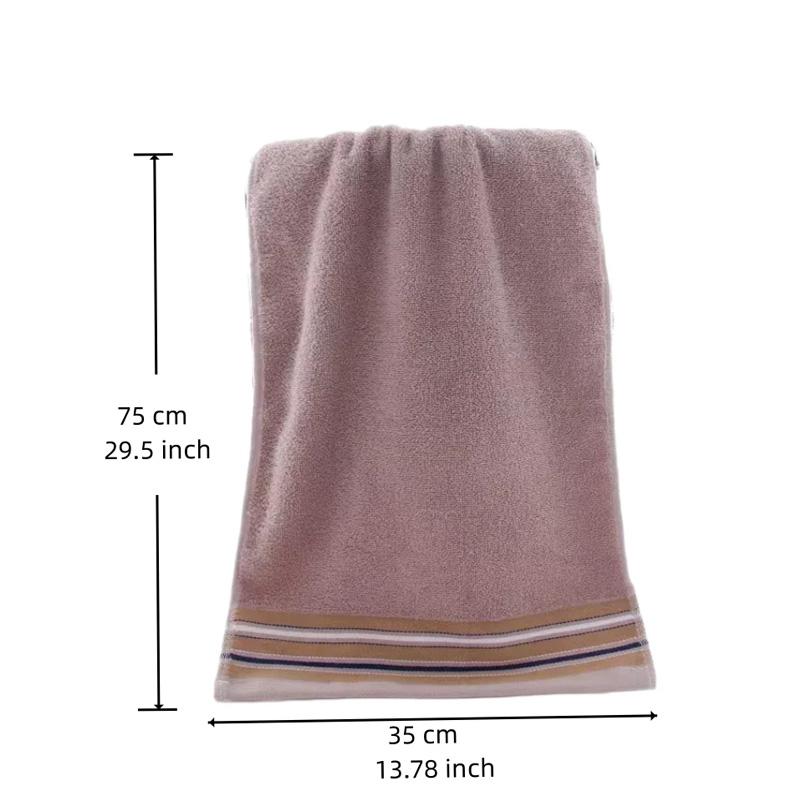 1PC Cotton Towel Soft Adult Face Wash Absorbent Household Hotel Travel Supply Thickened Bathroom Towel