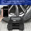 12V Tire Inflator Portable Atmosphere Compressor with Emergency LED Light Digital Display Air Pump Auto Tire Pump
