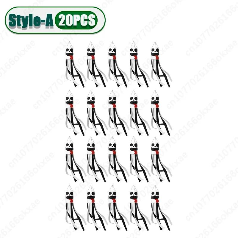 20 шт. новый флаг-ветроуказатель для Хэллоуина с привидением, водонепроницаемый флаг-призрак, украшение для патио, фестиваль привидений, наружные украшения