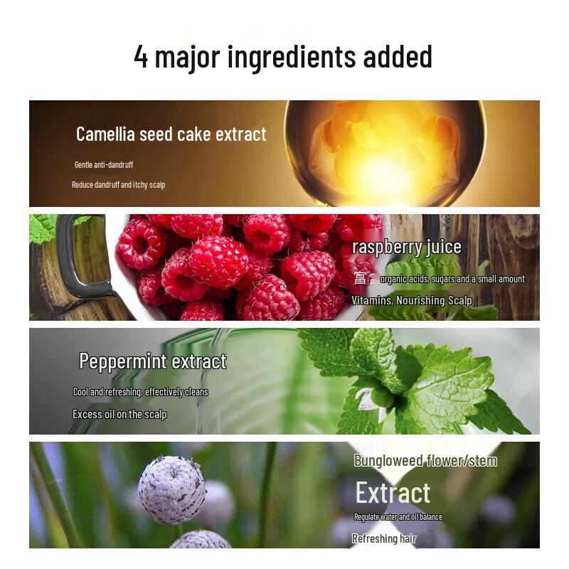 Ziyuan Tea Seed Oil Control Shampoo & Conditioner Set 535mL