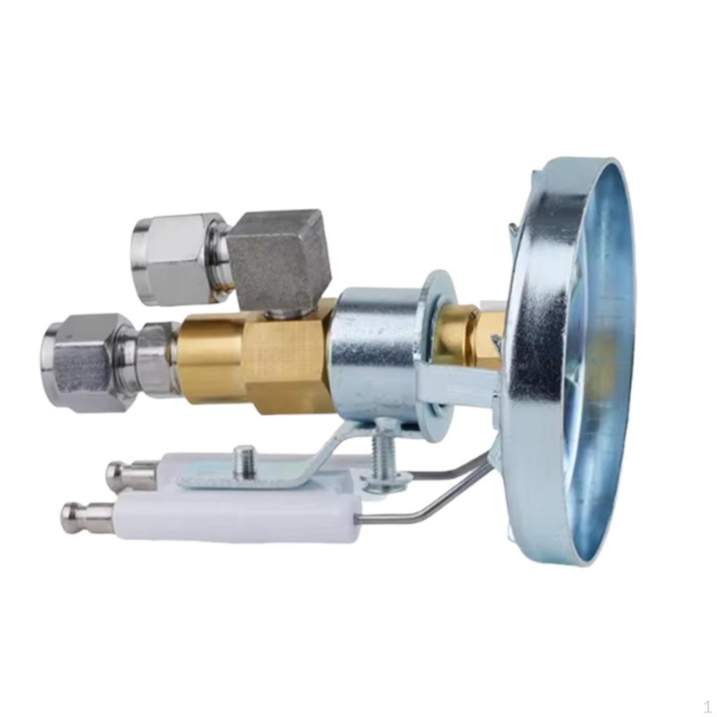 Форсунка для сжигания отработанного масла Распыление воздухом Металл Тяжелые аксессуары Полный конус