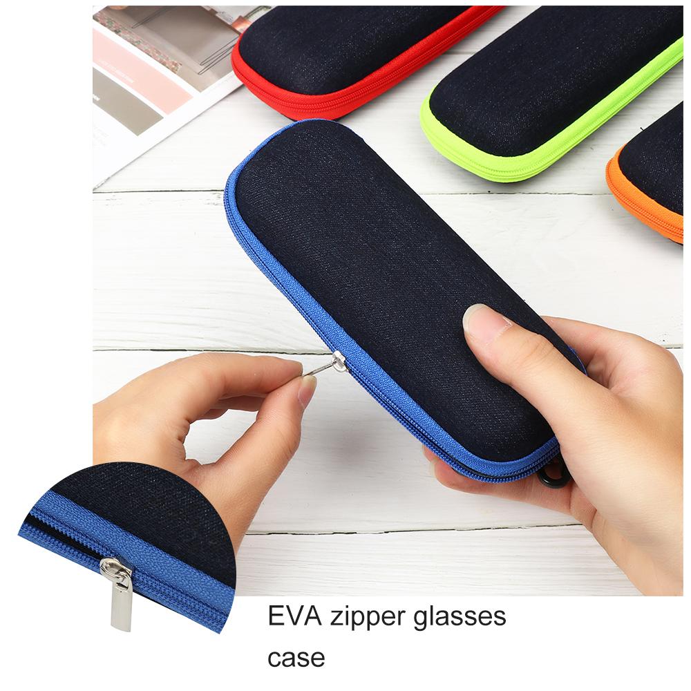 Accessories Holder Bag Glasses Case Eyewear Protector Zipper Glasses Case Hard Eyeglasses Box