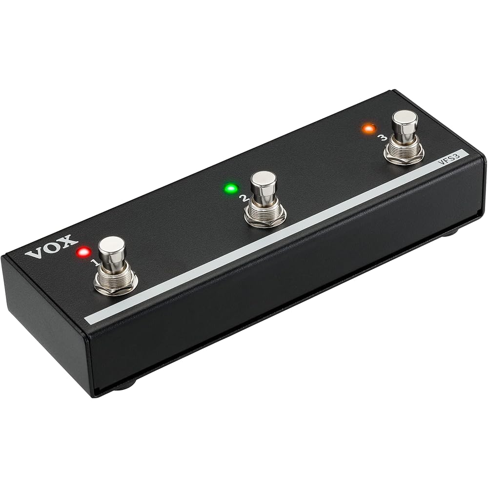 Vox MINI GO 10/50 Педаль переключения VFS3 Программный переключатель Эффект Ритм ВКЛ/ВЫКЛ Управление лупером