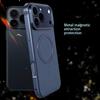 Для iPhone 17 Pro Чехол Металлическая TPU Рамка PC Задняя Крышка Телефона Совместим с MagSafe