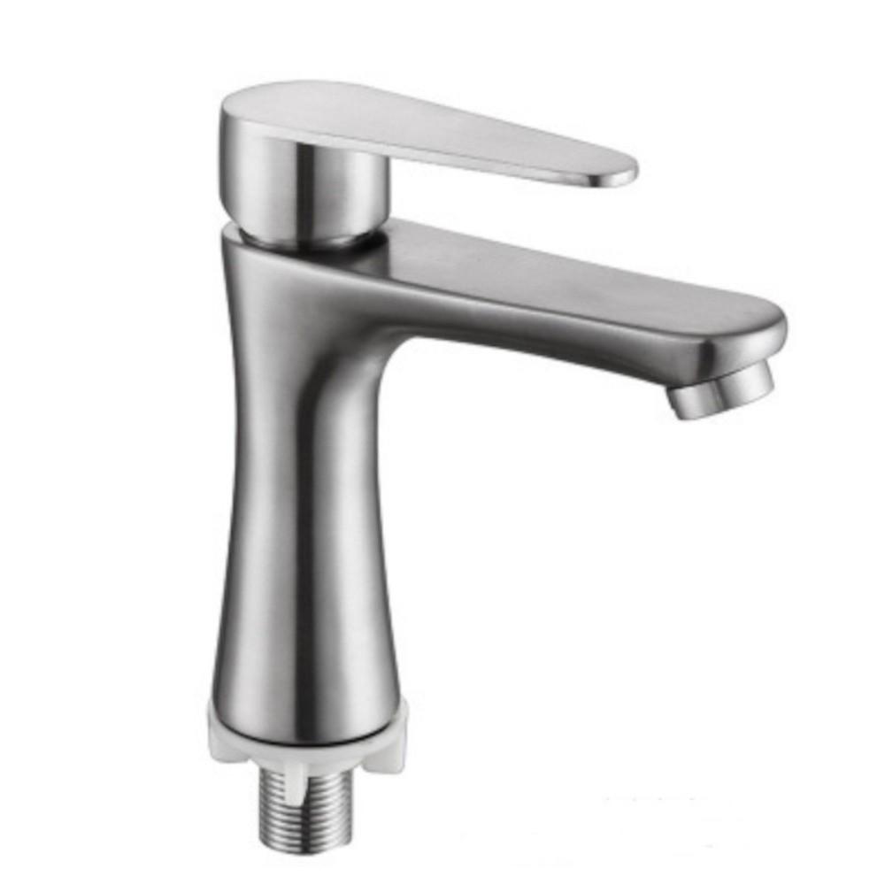 Rust-proof Single Cold Basin Sink Faucet Anti-Leakage Lavatory Vanity Sink Tap  Toilet Diverter