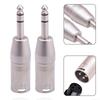 Audio Adapter TRS To 3Pin XLR 1/4 Inch Interface Switching