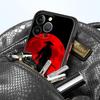Крутой чехол для телефона с аниме-самураем для Apple iPhone 15 16 Pro XS Max 16e 13 14 Plus XR SE 7 8 12 11 Pro plus Матовый