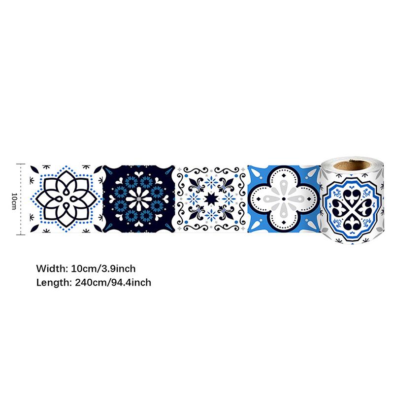 10x240 см ПВХ водонепроницаемая поясная линия самоклеящаяся декоративная полоса на талии