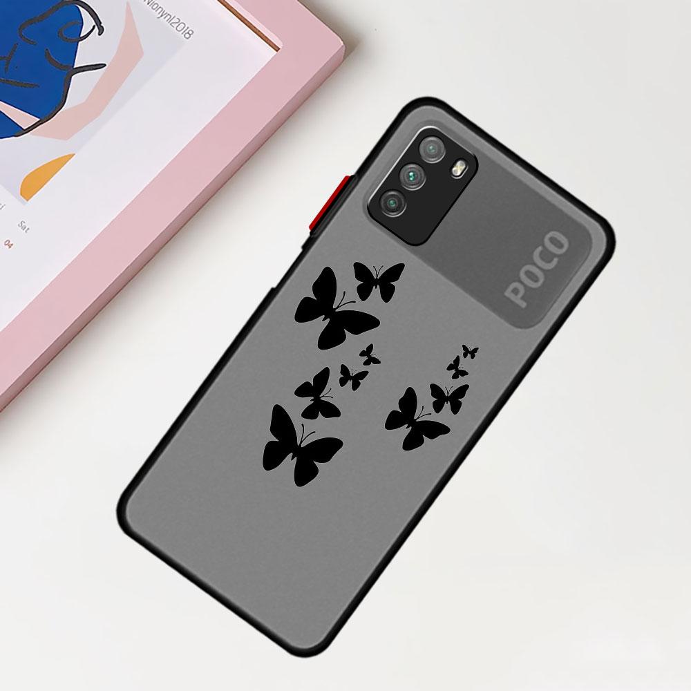 Чехол Сердце из Цветов для Xiaomi Mi Poco X3 NFC M3 11 10 12 9T 11T 10T Pro Note 10 Lite Матовые Твердые Чехлы для Телефона
