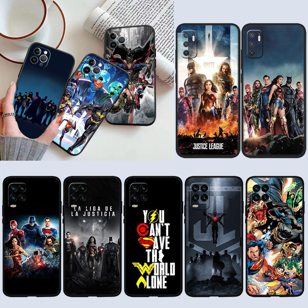 RE42 Чехол-ракушка Премиум-класса Лига Справедливости для OPPO A3 Pro A72 A74 A76 A77 A77S A78 A79 A94 A95 A18 A40M A58