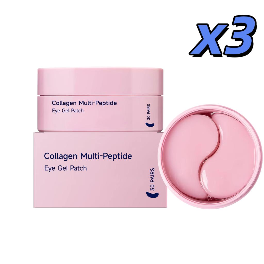 Collagen Multi-peptide Eye Gel Patch Firming Lifting Reduce Wrinkles Fade Fine Lines Anti Dark Circles Moisturizing Eye Patches