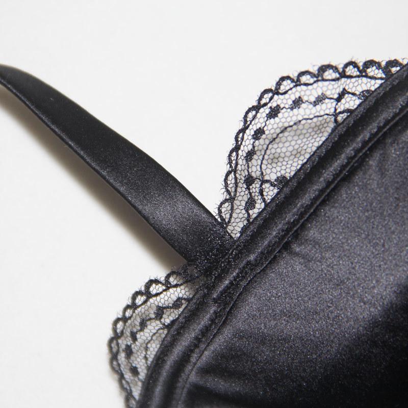 Европейский женский бесшовный комплект нижнего белья, сексуальный бюстгальтер с чашкой 1/2 и сетчатые трусики, французский тонкий бюстгальтер с тонкой чашкой, удобный бюстгальтер пуш-ап, нижнее белье