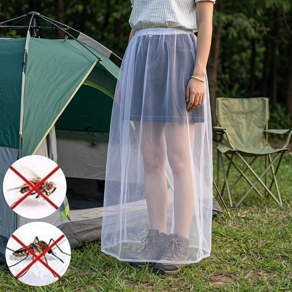 Bee Repellent Women's Net Dress Anti-Bug Net Mosquito Repellent Cover Summer Wear