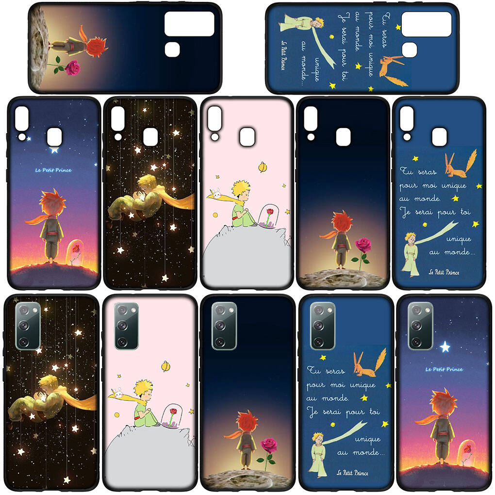 Чехол для iPhone 17 16 15 Xiaomi Poco Redmi Note 14 13 12 11 Pro Max 9 16e Samsung Galaxy S25 S24 S23 OPPO Huawei Мультяшный Маленький принц Чехол для телефона