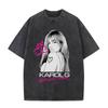 Singer Karol G Tropicoqueta Latina Foreva  Album Merch Washed Tshirt Men Women Fashion Tshirt Tops Unisex Cotton T Shirts