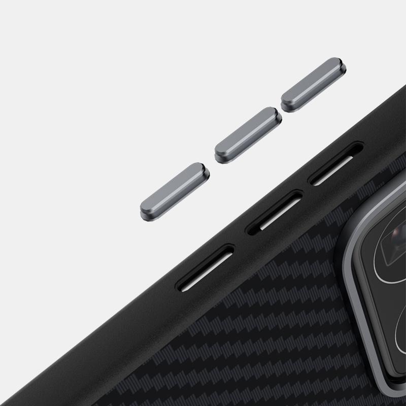Чехол для Xiaomi 15 Magsafe Тонкий Ударопрочный Углеродное волокно Магнитный Беспроводная зарядка Чехол для защиты от падения Металлическая рукоятка для объектива Funda