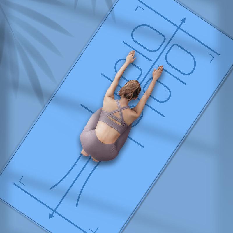 Thick, Wide, and Long Non-Slip Yoga Mat for Sit-Ups and Exercise