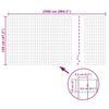 Vidaxl Euro Ogrodzenie, Stalowe, 25 X 1,2 M, Zielone