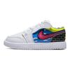Детские кроссовки Air Jordan 1 Low ALT PS Old School Gaming White Black Lemon-Venom DM8970-114