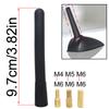 Universal AM/FM Antenna Sting Aerial Mast Radio Roof Mount Sport Short Rod 1.42/1.97/3.82in Replace For BMW Chevrolet Volvo Citroen Fiat Benz Suzuki