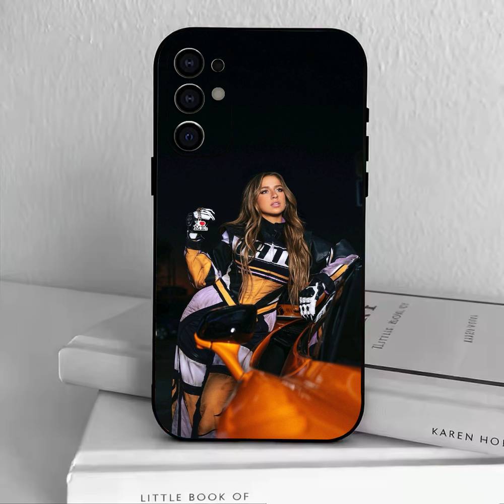 Singer-Z Tate McRae Phone Case For Samsung S25,S24,S21,S22,S23,S30,Ultra,S20,Plus,Fe,Lite,Note,10,Black Cover