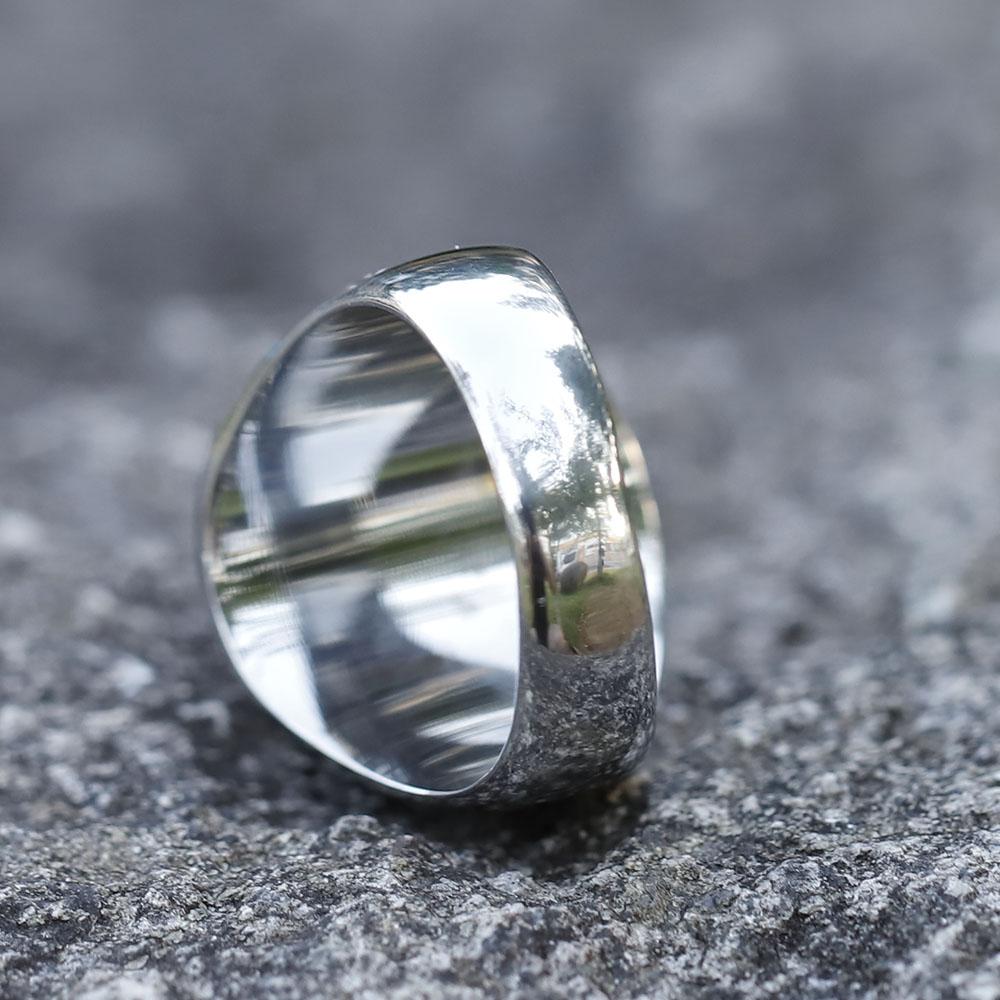 NEW Men's 316L stainless-steel rings skulll ring Motorcycle Band Biker Party Fashion Jewelry for gift free shipping