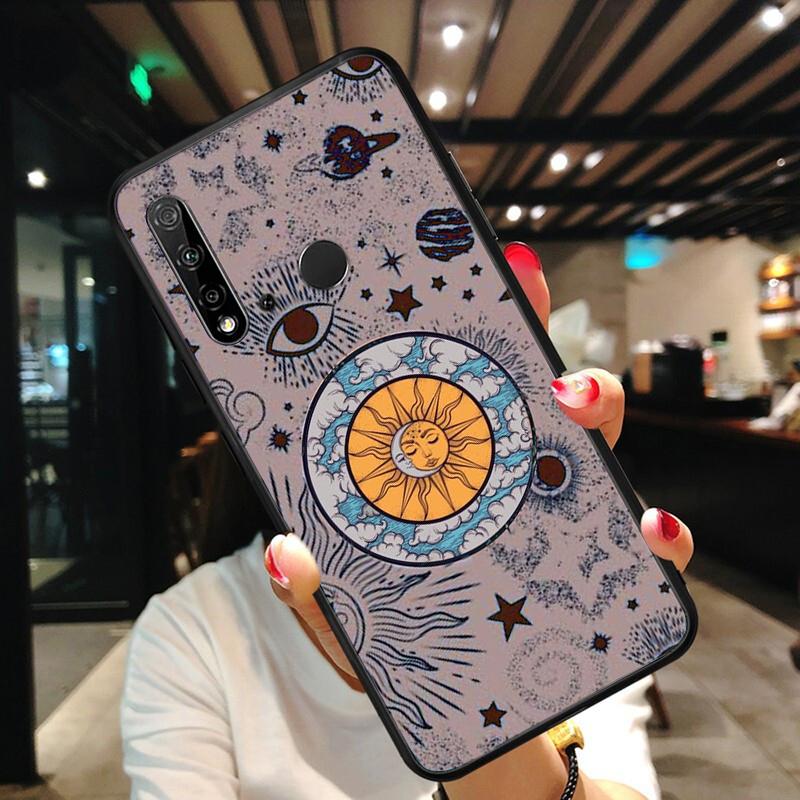 Волшебный чехол для телефона Sun Moon Witches Moon Tarot для Huawei P50 Pro P30 P40 Lite P40Pro P20 lite P10 Plus Mate 20 Pro Mate20 X