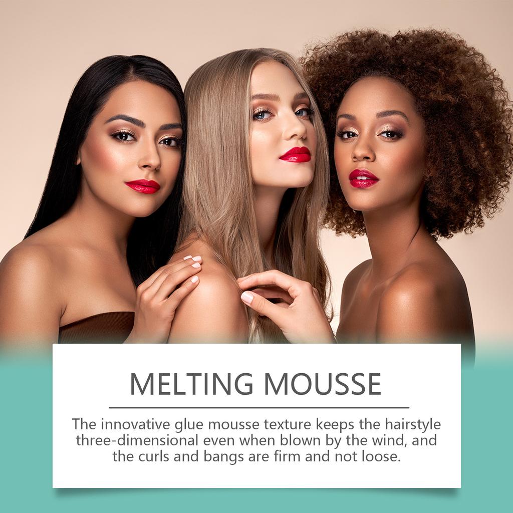 Парикмахерский клей Стайлинговый гель Уход Финишный крем Фиксация пушковых волос Увлажняющий воск для волос Стойкий спрей для укладки Челка, 100 мл