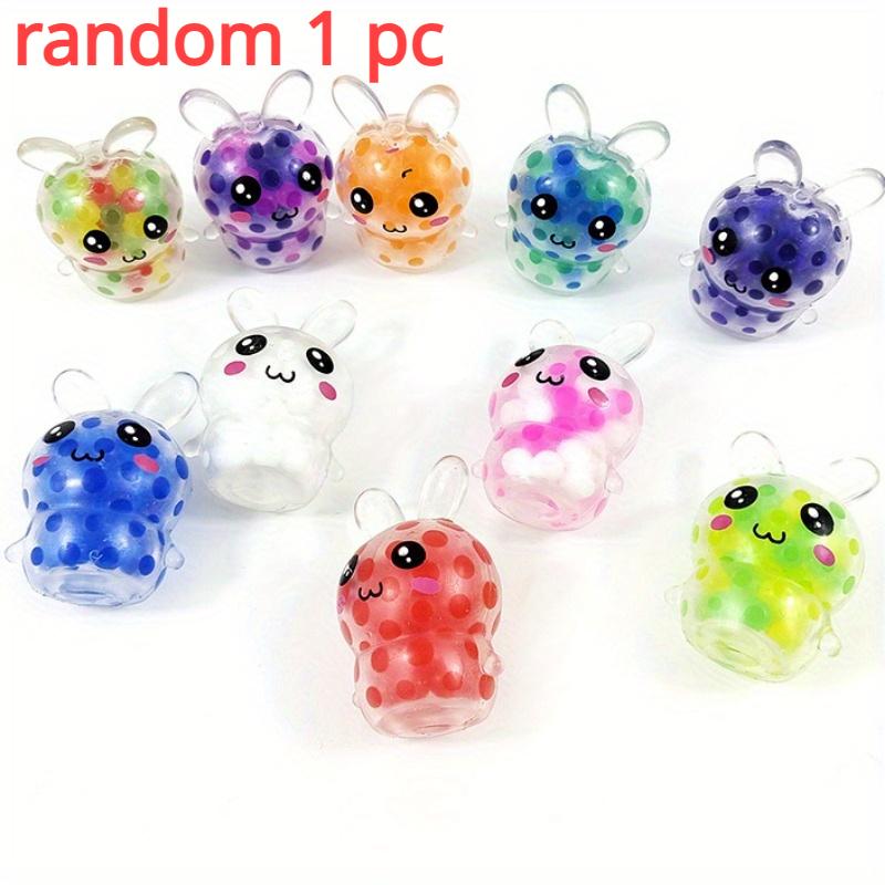 Бусины-кролики, декомпрессионные шарики, забавные взрослые декомпрессионные игрушки, декомпрессионные мягкие шарики-кролики, сжимаемые игрушки, пасхальное яйцо