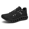 Fashion, light and comfortable cushioning hollow bottom breathable mesh sneakers men's outdoor low-top running shoes