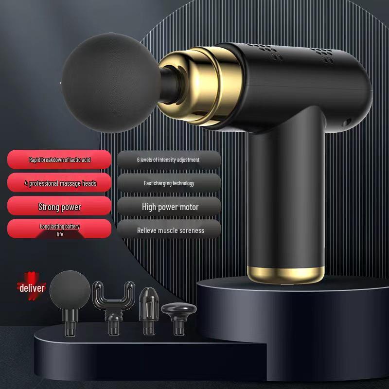 Мини Электрический Фасциальный Пистолет для Расслабления Мышц и Фитнеса