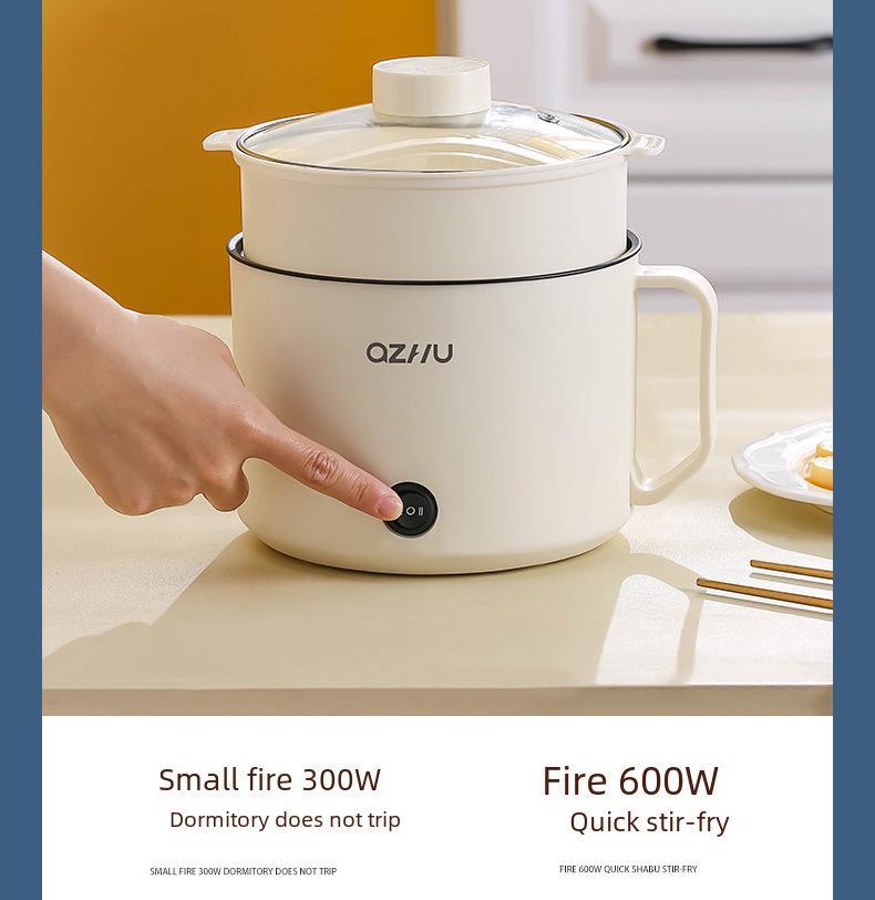 Компактная многофункциональная электрическая плита для общежитий — идеально подходит для приготовления лапши и жарки