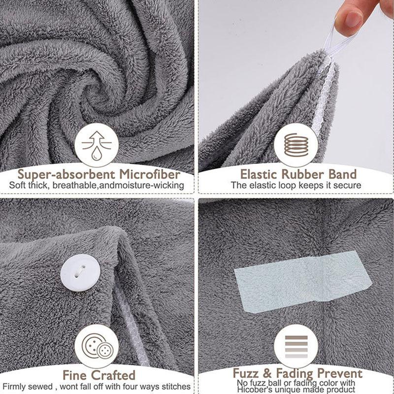 Коралловый бархат, быстросохнущая шапочка, впитывающая шапочка для банного полотенца, обертывание головы полотенцем, шапочка для душа для сухих волос