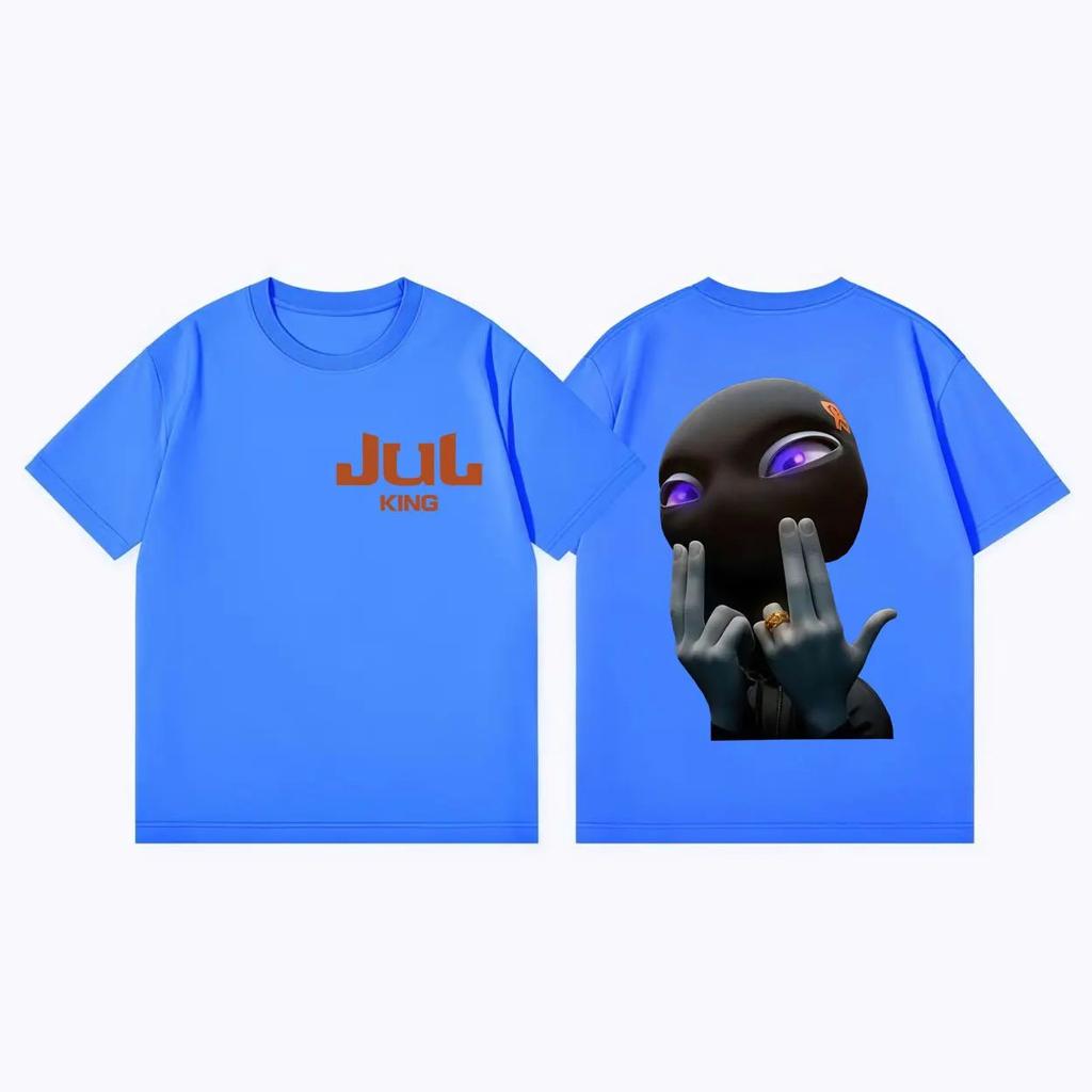 Rapper Jul Album Graphic T Shirts Hip Hop Vintage Short Sleeve O Neck Print Tshirts Fashion Casual Oversized Streetwear Unisex